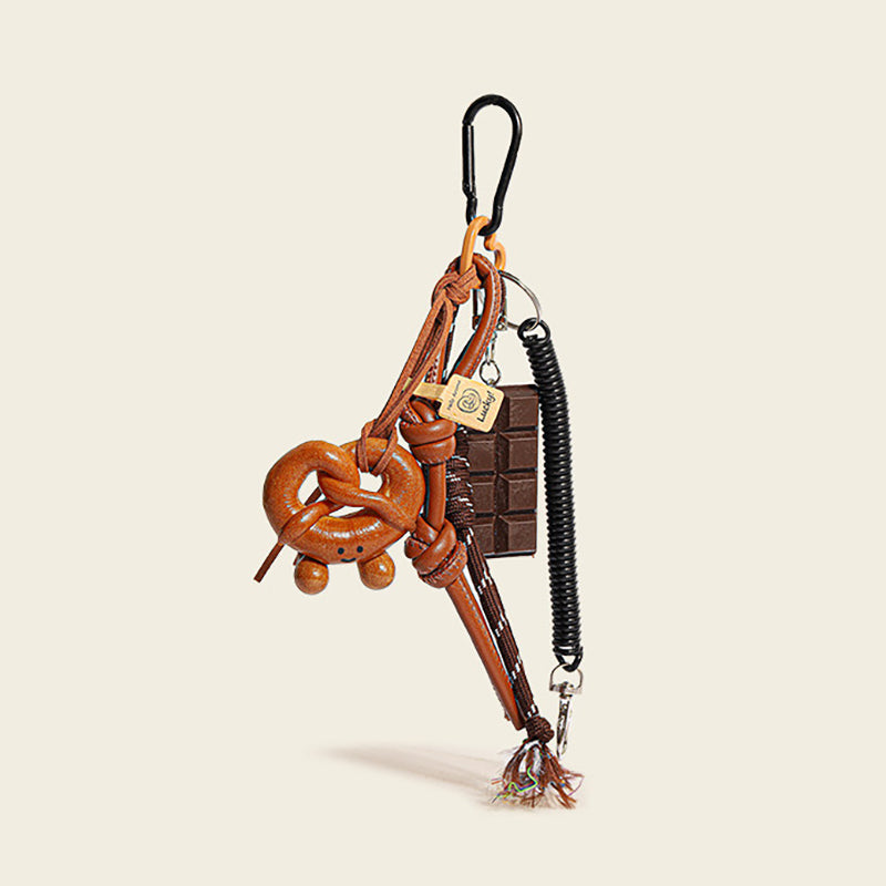 Pretzel Bag Charm