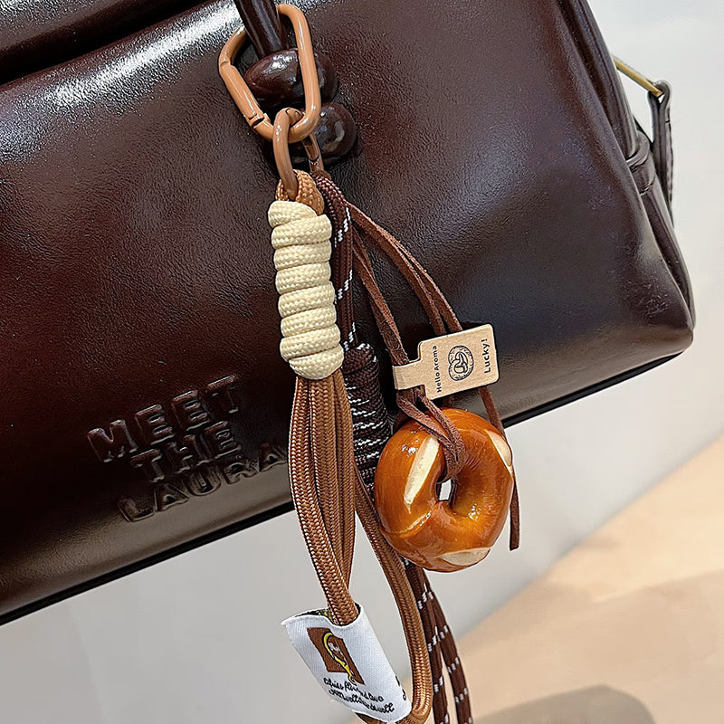 Pretzel Bag Charm