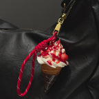 Chocolate Ice Cream Bag Charm