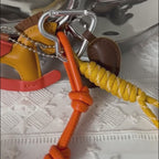 Leather Rocking Horse Bag Charm
