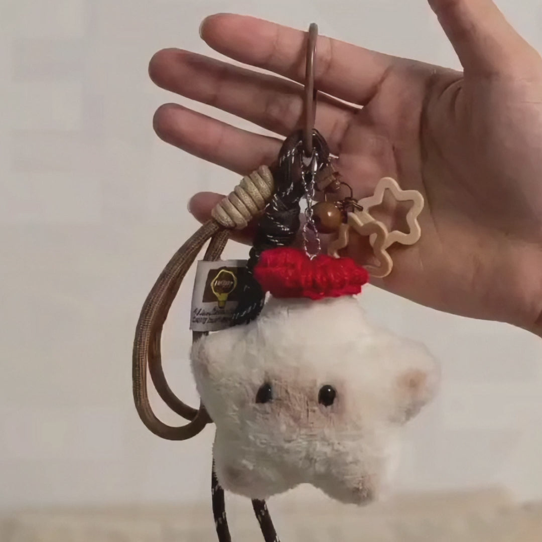 Siamese Star Bag Charm