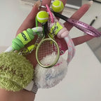 Tennis Ball Bag Charm
